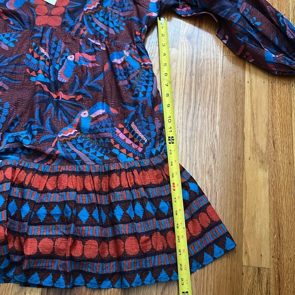 FARM Rio Colorful Patterned Mini Dress, pre owned - Picture 10 of 10